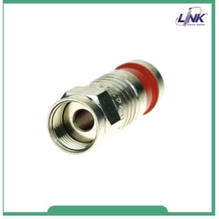 Link UC-0056 F-Type CONNCETOR for RG 59, COMPRESSION Type คีมอัดกั้นน้ำ TC-2315 หรือ UC-8289 รหัสสินค้า UC-0056