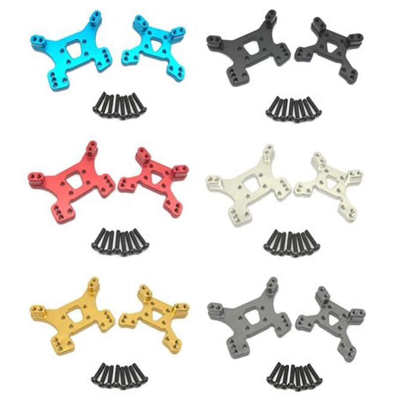 WLtoys 144001 RC รถอะไหล่อัพเกรดด้านหน้าและด้านหลังแผ่นโช้คอัพ 144001 ...