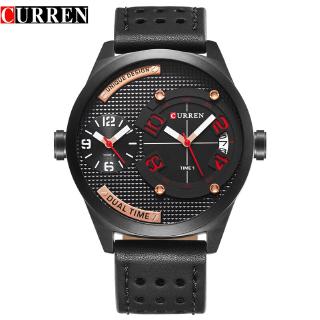 Fashion Brand CURREN Business Wrist Watch Casual Quartz Mens Watch Leather Strap Clock Masculino Horloges Mannens Saat