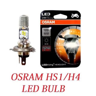 Osram หลอดไฟหน้า LED H4 12V HS1 COOL WHITE 6000 METOL สําหรับ Y15ZR YSUKU EXCITER RS150 VF3I CT110