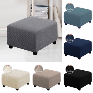 Wingback ปกออตโตมัน Ottoman Cover ผ้าคลุมเก้าอี้ ผ้าคลุมโซฟา เก้าอี้โซฟา ม้านั่งขนาดเล็ก ที่หุ้มเบาะโซฟา สำหรับตกแต่บ้าน