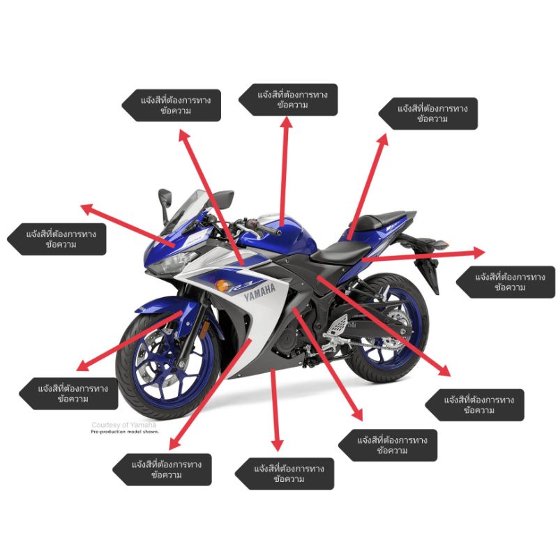 แฟริ่ง-yamaha-yzf-r3-ปี14-15-16-17-18จำหน่ายแยกชิ้นชุดแฟริ่งชุดสีแฟริ่งข้างซ้ายข้างขวา-r3-แฟริ่งท้าย-r3-แฟริ่งหน้า-r3