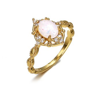 แหวนเพชรแหวนเงินแหวนทองคำ Pearl Ring Gem Ring