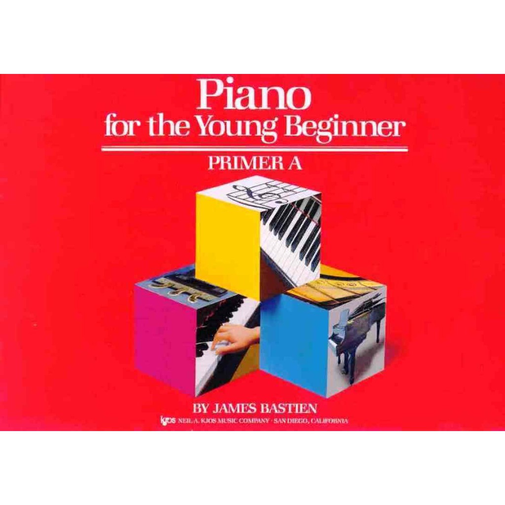 ภาพหน้าปกสินค้าหนังสือเรียนเปียโน ทฤษฎีดนตรี Bastien Piano Basics: Piano for the Young Beginner Primer A, B (PIano, Theory & Technic) จากร้าน music_book_delivery บน Shopee