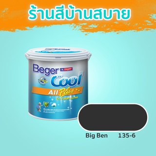 Beger คูลออลพลัส กึ่งเงา 135-6 สี Big Ben ขนาด 1 ลิตร