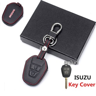 【พร้อมส่ง】เคสกุญแจรถยนต์ แบบหนัง สําหรับ Isuzu All New MU-X D-Max 2.5