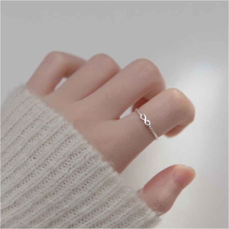 s925-infinity-ring-แหวนเงินแท้-ใส่สบาย-เป็นมิตรกับผิว-สามารถปรับขนาดได้