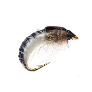 [Aluminium] ใหม่1/3/6PC #12ที่สมจริง Nymph Scud Fly สำหรับเหยื่อตกปลาแมลงเทียมเหยื่อล่อจำลอง Scud หนอนเหยื่อตกปลา