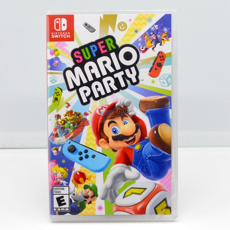 ภาพหน้าปกสินค้าNintendo Switch Game Super Mario Party Zone Asia English เกม มาริโอ้ ปาร์ตี้ ภาษาอังกฤษ จากร้าน tinzshop บน Shopee