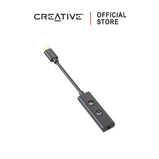 ภาพหน้าปกสินค้าCREATIVE Sound Blaster PLAY!4 External USB Sound Card พร้อมปุ่มปรับเสียงเบสได้ทันทีในตัวซาวด์การ์ด USB DAC/Amp ที่เกี่ยวข้อง