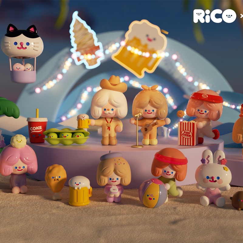 Original RiCO Island Music Festival Series Blind Box ของเล่นตุ๊กตาสุ่ม ...