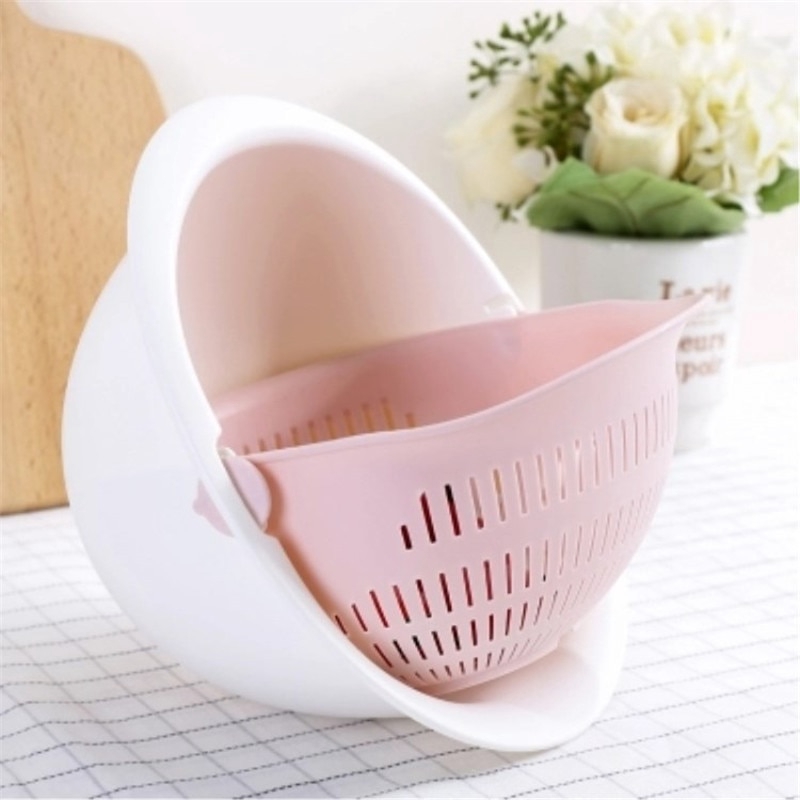 double-layer-water-basket-fruit-basket-and-vegetable-dishwashing-tools