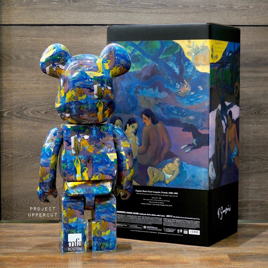 Be@rbrick Psychedelic Paisley 1000% Collectible Figure by