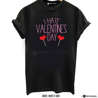 เสื้อยืด Hate V day | Thrift Apparel Tees