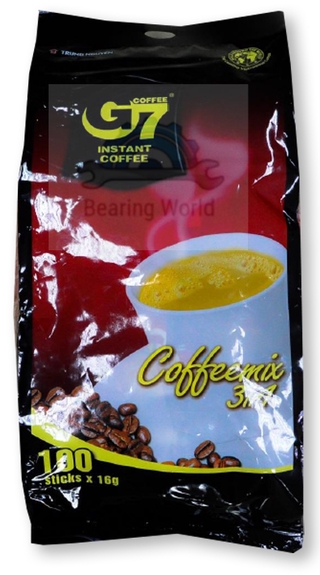 G7 3in1 Instant Coffee จีเซเว่น กาแฟทรีอินวันของดังเวียดนาม 16ก Coffee เวียดนาม จีเซเว่น ทรีอินวัน