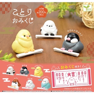 **พร้อมส่ง**กาชาปองน้องนกคำทำนาย Kotori Omikuji ของแท้