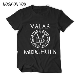 ขายดี!Lint9 {พร้อมส่ง เสื้อยืดแขนสั้น พิมพ์ลาย Game of Thrones Valar Morghulis GOT พลัสไซซ์ ของขวัญวันเกิด สําหรับผู้ชาย