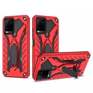 Case Vivo Y33T/Y21T/Y21/Y33S/V23E/V23/V21/Y76 5G เคสโทรศัพท์ วีโว่ เคสหุ่นยนต์ เคสไฮบริด มีขาตั้ง ส่งจากไทย เคสกันกระแทก