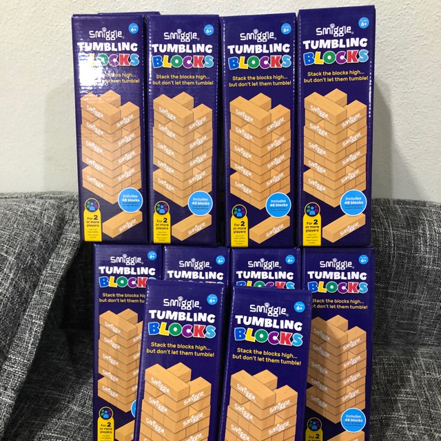 Smiggle Tumbling Blocks | Shopee Thailand