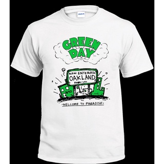 เสื้อวันพีช เสื้อเบลาส์ ลายน่ารัก☂เสื้อยืด GREEN DAY BAND 100% COTTON GILDAN UNISEX GRAPHIC PRINTED