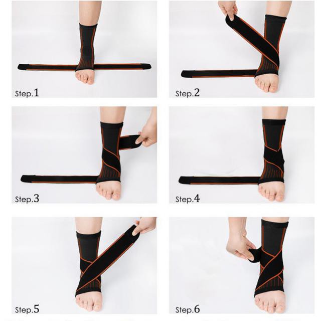 cherry-paoku-ankle-support-ผ้าพันข้อเท้าลดการอักเสบเส้นเอ็นข้อเท้า