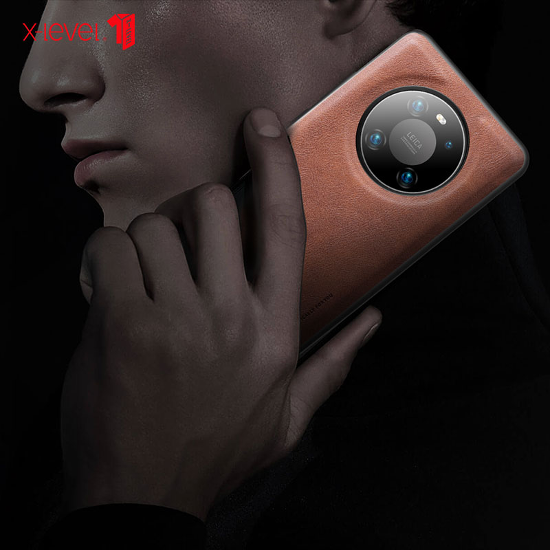 x-level-leather-back-casing-huawei-mate-40-pro-mate40-soft-tpu-silicone-back-cover-shockproof-cases