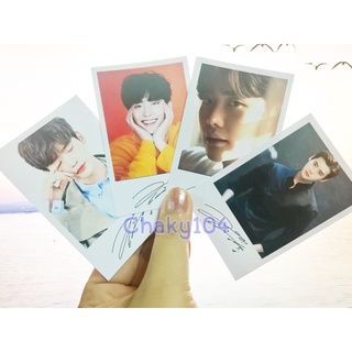 พร้อมส่ง!  โพลารอยด์พร้อมลายเซ็นต์  ลี จง-ซ็อก (Lee Jong Suk)  4 ใบ *มีเก็บเงินปลายทาง*