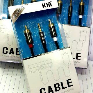 Jack 3.5 m.m. ออก 2 RCA audio