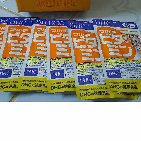 ภาพสินค้าマルチビタミン DHC Multi-Vitamin 60/20 วัน พร้อมส่ง วิตามินรวม 6020日分 จากร้าน honmono_jp บน Shopee ภาพที่ 2