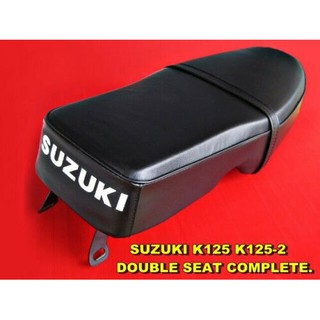 DOUBLE SEAT COMPLETE (U) for SUZUKI K125 K125-2 // เบาะรถ เบาะรถมอเตอร์ไซค์ สินค้าคุณภาพดี