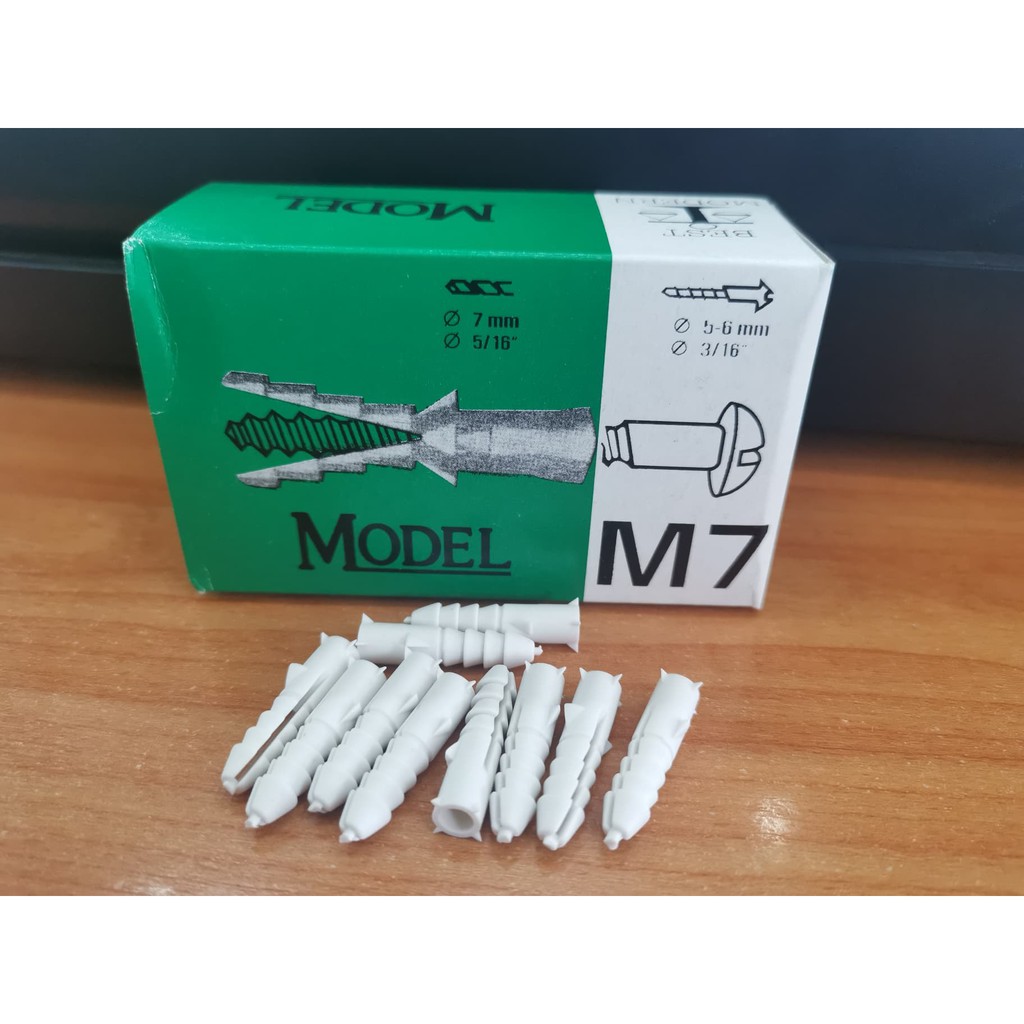 พุก ปุ๊กพลาสติก เบอร์ 7 รุ่นกล่อง | Shopee Thailand