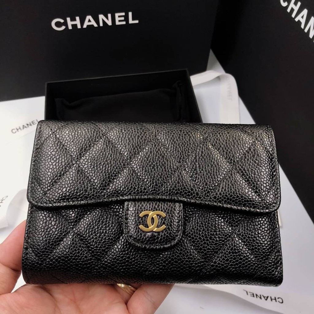 chanel-chanelwalletmedium-3flap-grade-vip-size-15-5cm-อุปกรณ์-full-box-set