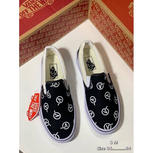 พร้อมส่ง-รองเท้าผ้าใบ-vans-slip-on-แบบสวม-ลำลอง-สินค้าคุณภาพดี-พร้อมส่ง