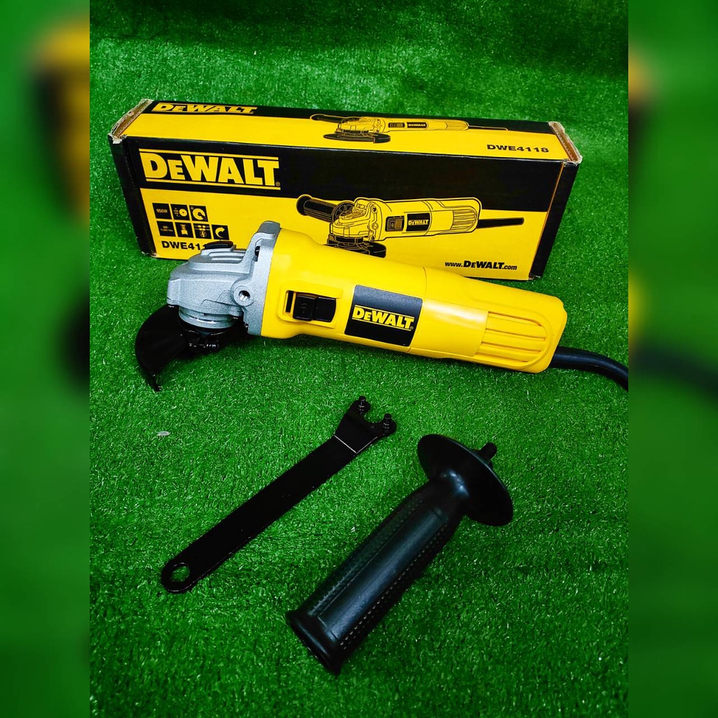 dewalt-เครื่องเจียร์ไฟฟ้า-4-นิ้ว-รุ่น-dwe4118-950วัตต์-ปรับรอบได้-เครื่องเจียร-ลูกหมู-เจียร