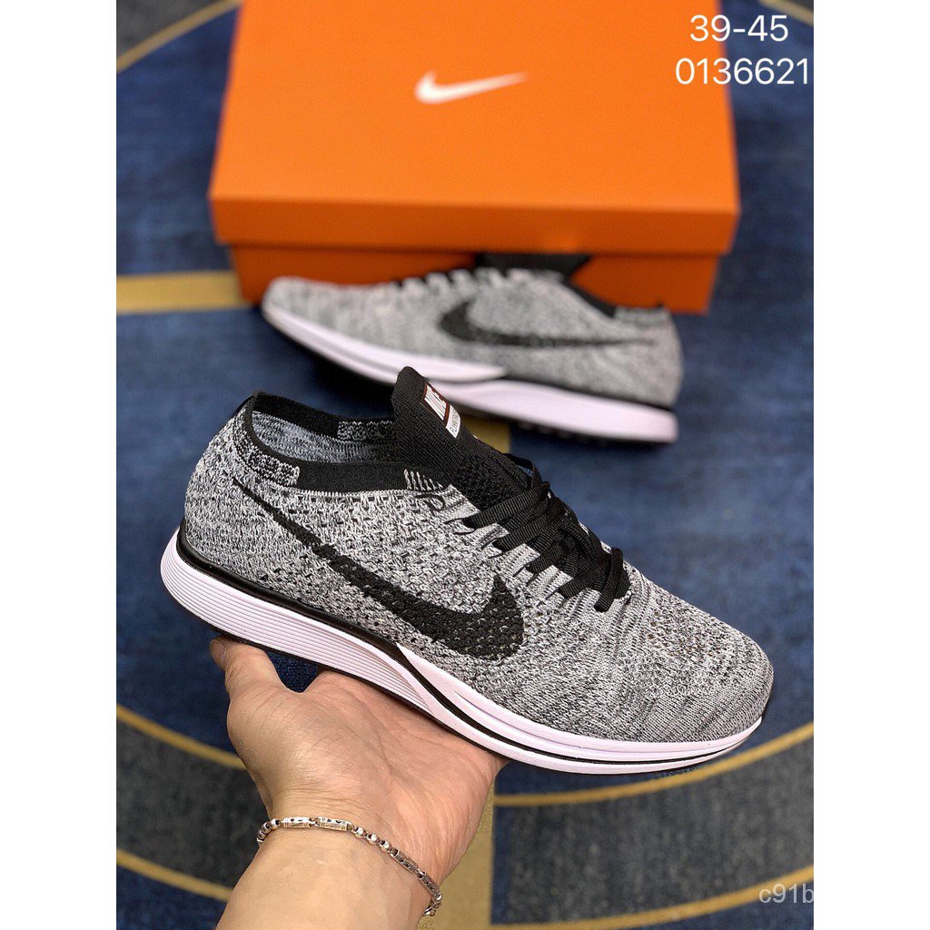 สีใหมพร้อมส่ง-nike-flyknit-trainer-ah8396-600-001-400-ขาว-ฟ้า-ชมพู-sizeeur36-45