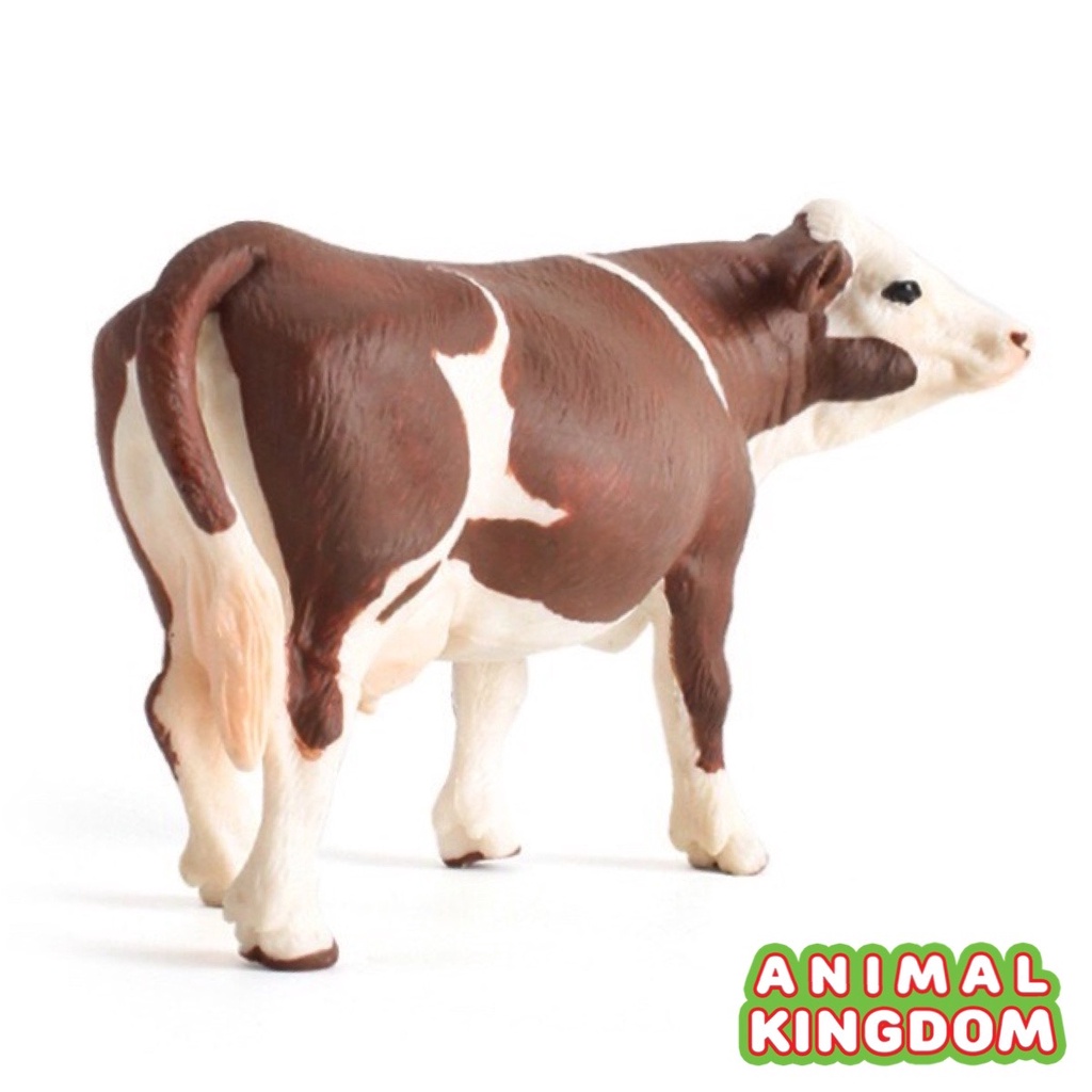 animal-kingdom-โมเดลสัตว์-วัวโฮนสไตน์ฟรีเชี่ยน-แดง-ขนาด-13-50-cm-จากหาดใหญ่