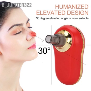 B_jupiter322 Blackhead Removal Mini Pore Cleaner Electric Face Cleanser Caring Machine Red