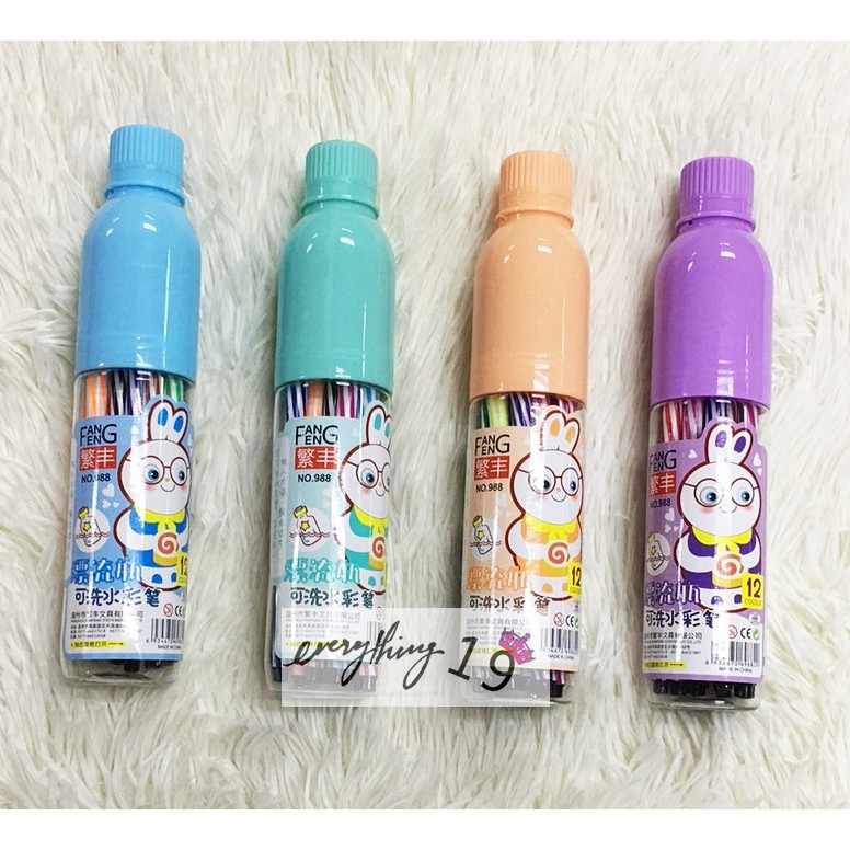 สีเมจิก-ปากกาเมจิก-12-สี-พร้อมกระปุก-ba067