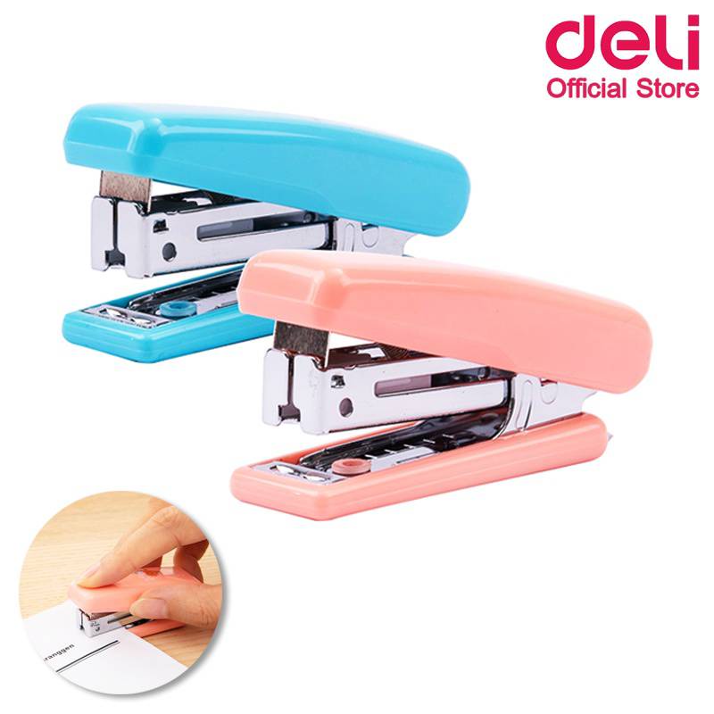 ชุด-เครื่องเย็บกระดาษ-ลวดเย็บกระดาษ-deli-0254-stapler-ใช้กับลวดเย็บ-เบอร์-10-1-ชิ้น