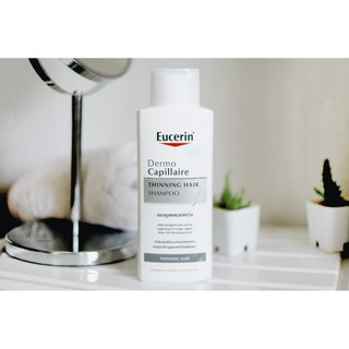 EUCERIN THINNING HAIR SHAMPOO 250ML ยูเซอรินแชมพู(ลดผมขาดร่วง)