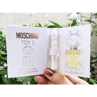 น้ำหอม Vial แท้💯% Moschino Toy 2 Eau de Parfum 1ml.