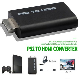 NEW💖อะแดปเตอร์สายเคเบิ้ลเสียงวิดีโอ Hdv-g300 Ps2 To Hdmi 480I 480P 576I สําหรับ Psx PS4