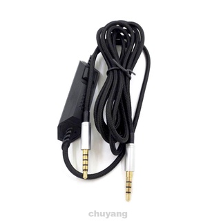 Aux Cable Practical Accessories Extension Durable Transmission Audio Inline Mute For Astro A10 A40