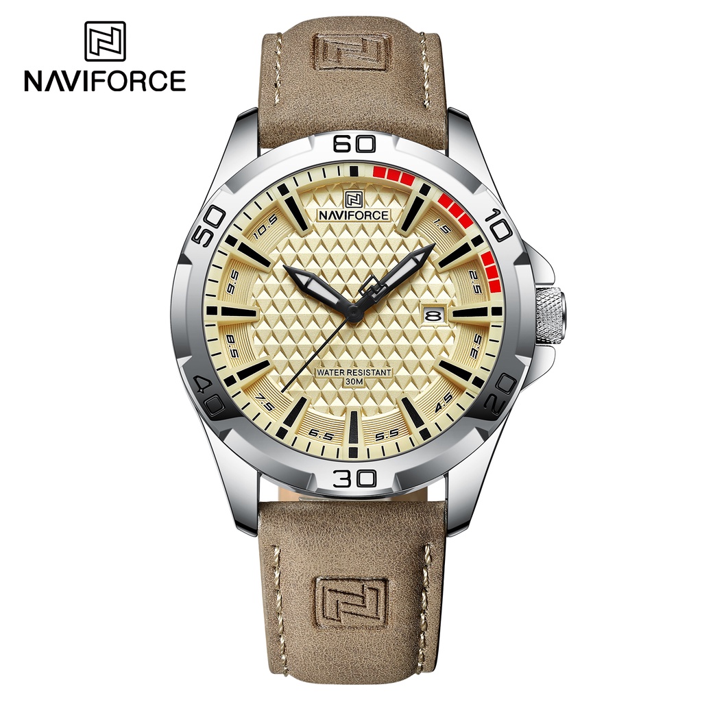 naviforce-8023-นาฬิกาข้อมือควอตซ์แฟชั่น-สายหนัง-กันน้ํา-มีปฏิทิน-สําหรับบุรุษ
