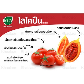 ภาพขนาดย่อของภาพหน้าปกสินค้าWorld Medica Khaolaor Gaccopene แก๊กโคปีน ผงฟักข้าวและสารสกัดจากมะเขือเทศ ขาวละออ (60 แคปซูล) จากร้าน pawinshop บน Shopee ภาพที่ 5