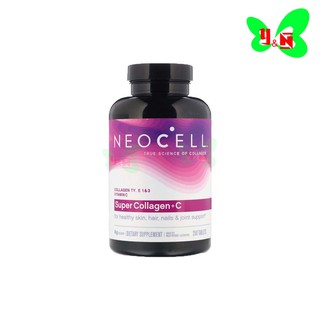 สินค้า Neocell Super Collagen + C 6000mg (1 ขวด 250 เม็ด)