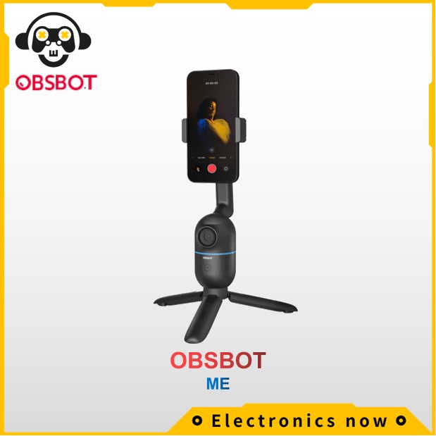 （Ready Stock） OBSBOT ME AI-powered Selfie Phone Mount STAND live ...