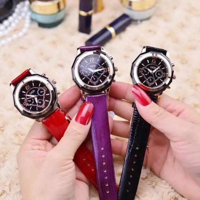 gedi-watch-สินค้าแท้-กันน้ำ80-พร้อมกล่อง-ราคาเรือนละ-590บาท