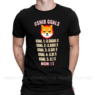 T-shirt  เสื้อยืดแขนสั้น คอกลม พิมพ์ลาย Shiba Inu Token สําหรับผู้ชายS-5XL