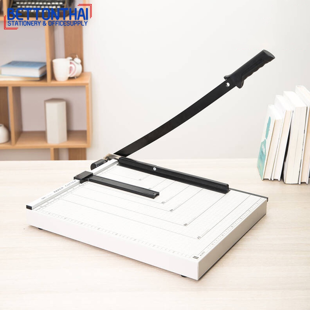 deli-8012-lever-paper-trimmer-แท่นเหล็กตัดกระดาษ-ขนาด-a3-460-x-380mm-ที่ตัดกระดาษ-แท่นตัดกระดาษ-อุปกรณ์สำนักงาน-office